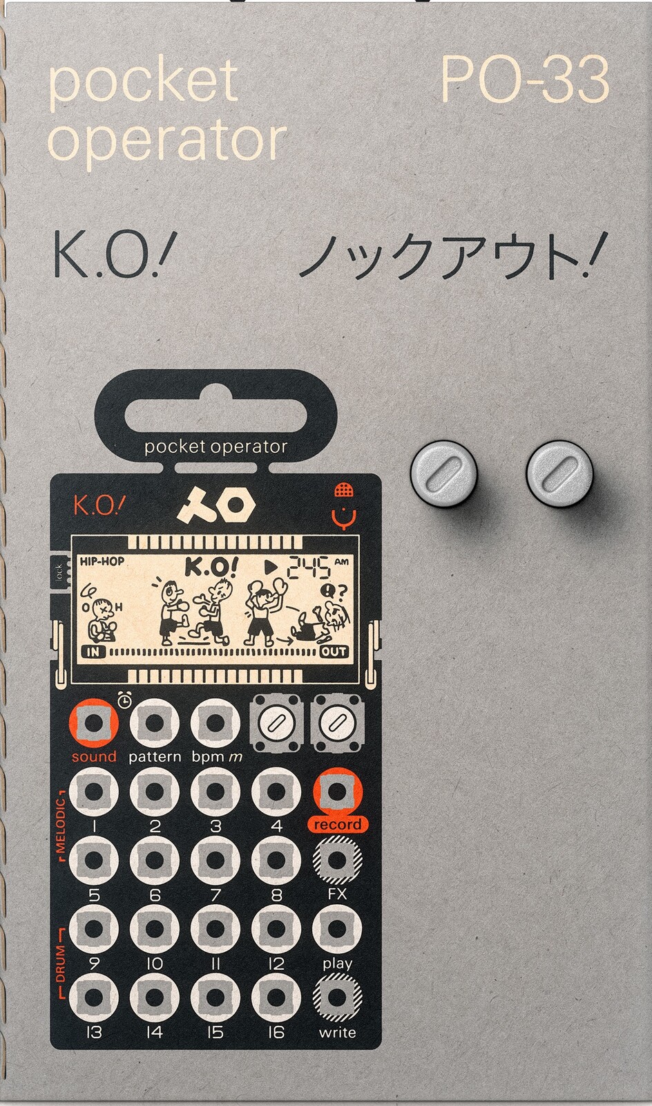 Teenage Engineering PO-33 K.O.! (rozbalené)