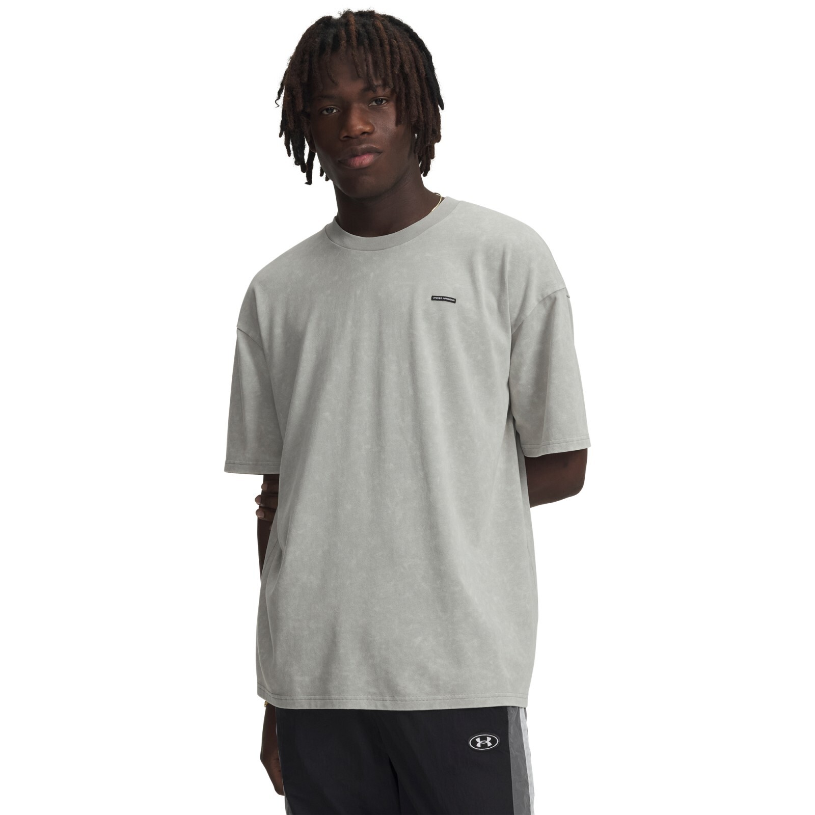 Under Armour Men HW OS LOGO WASH SS L