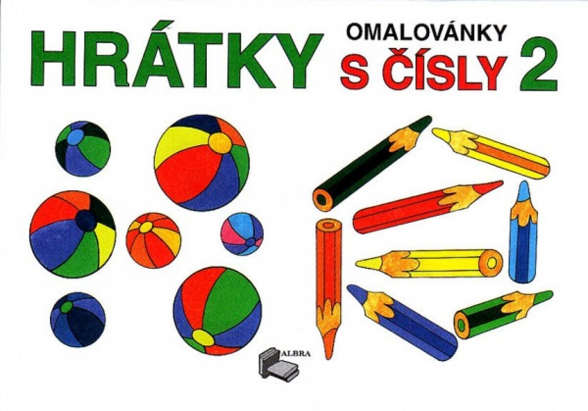 Omalovánky - Hrátky s čísly 1 (číslice 1 - 5) - Edita Plicková