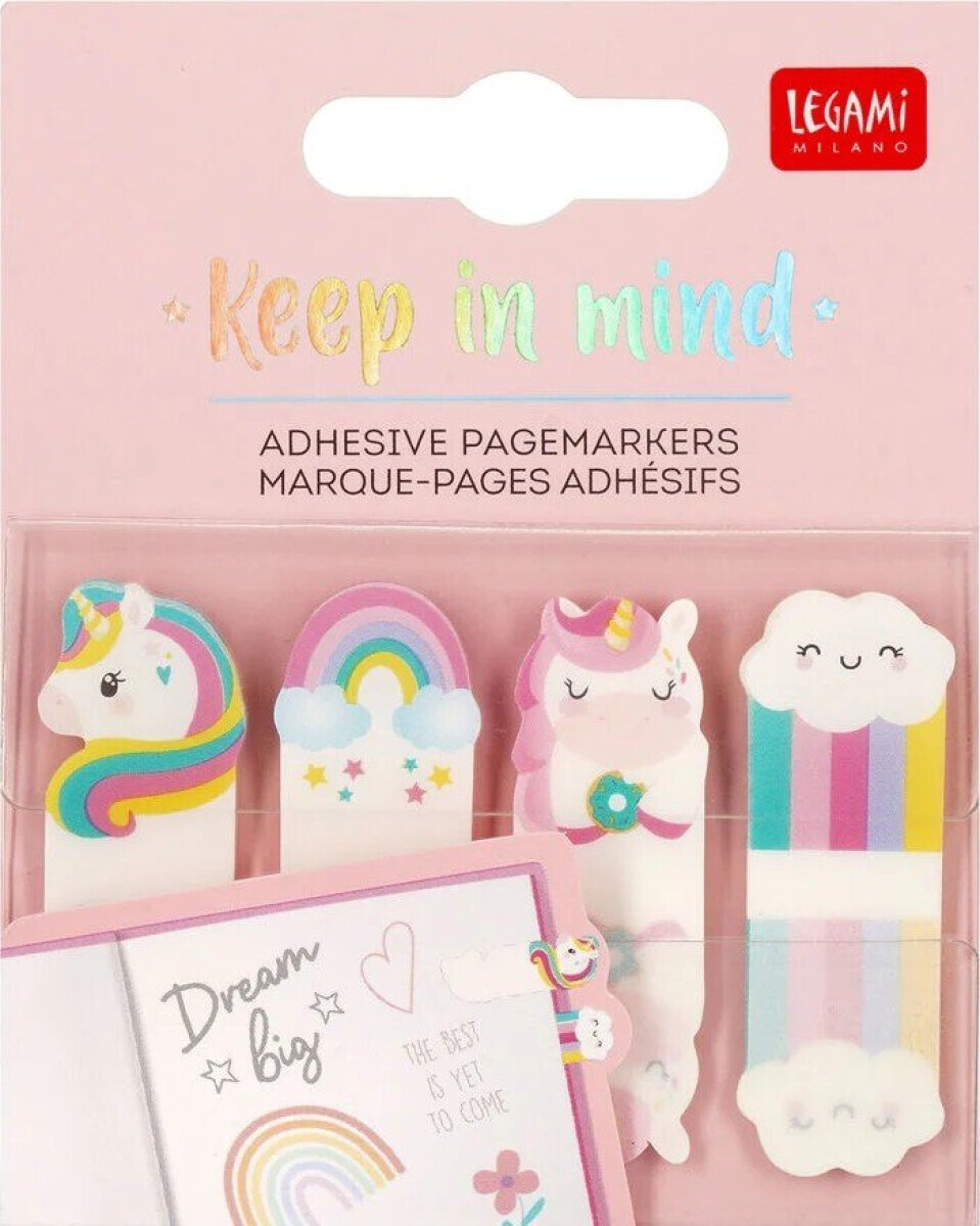 Lepítka Legami Adhesive Keep In Mind - Unicorn