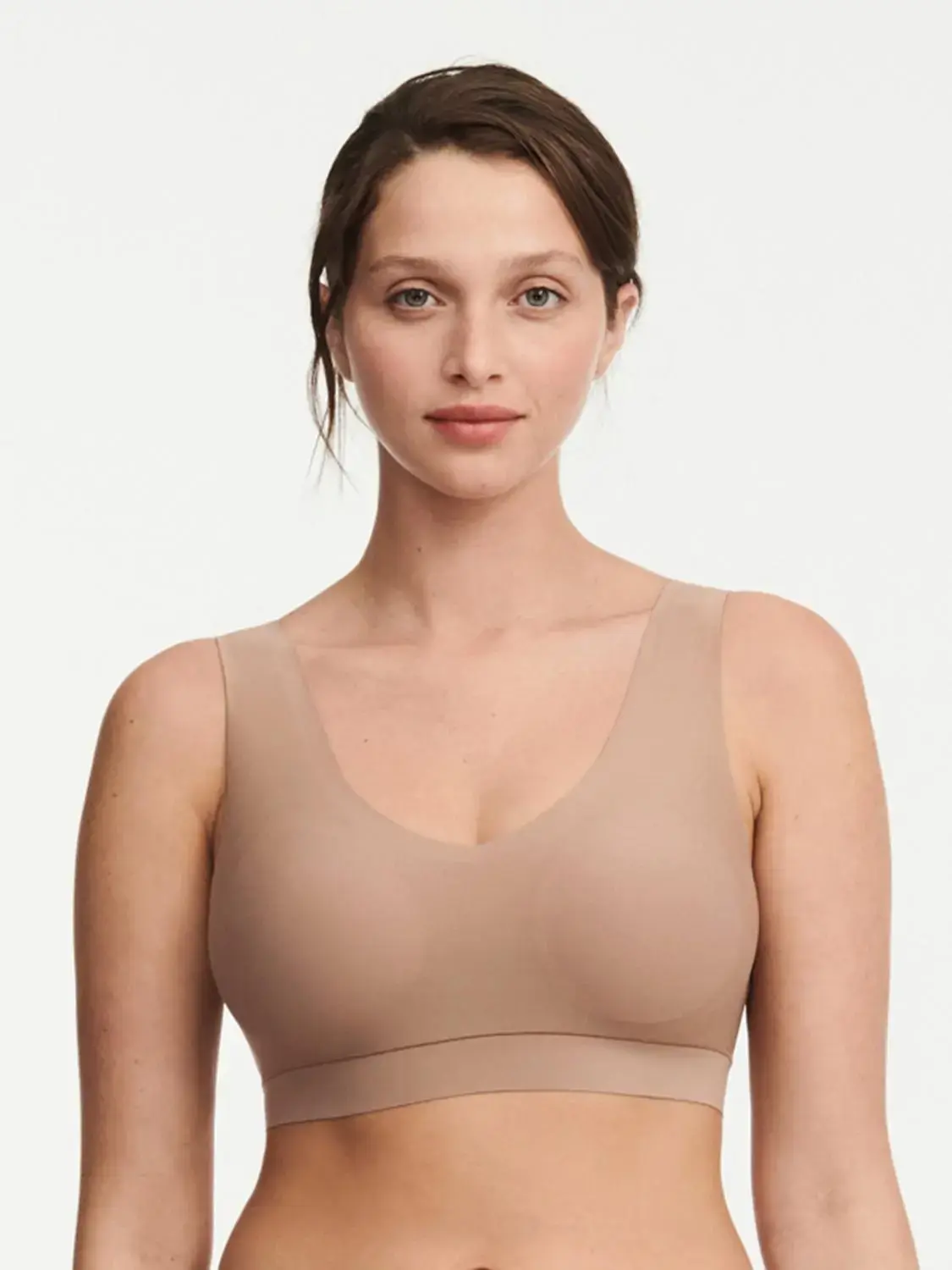 Podprsenka bez kostic CHANTELLE (16A1-124), Velikost M/L, Barva COFFEE L