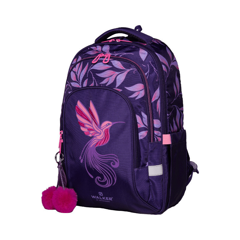 Školní batoh WALKER, Fame Ace, Purple Paradise, Violet