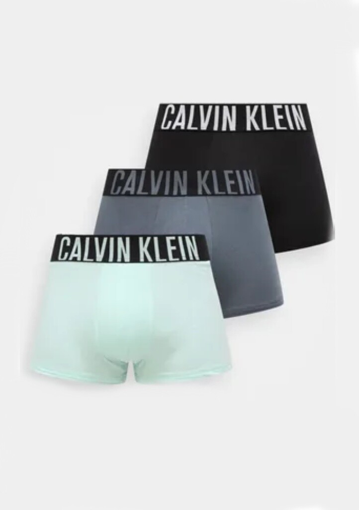 Pánské boxerky Calvin Klein NB3775A 4UW 3PACK