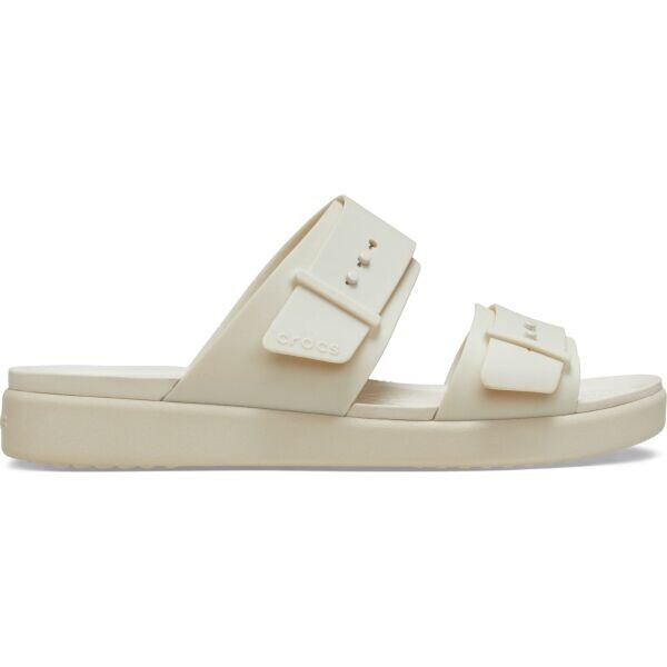 Crocs BROOKLYN BUCKLE LOW Dámské sandály, béžová, velikost 37/38