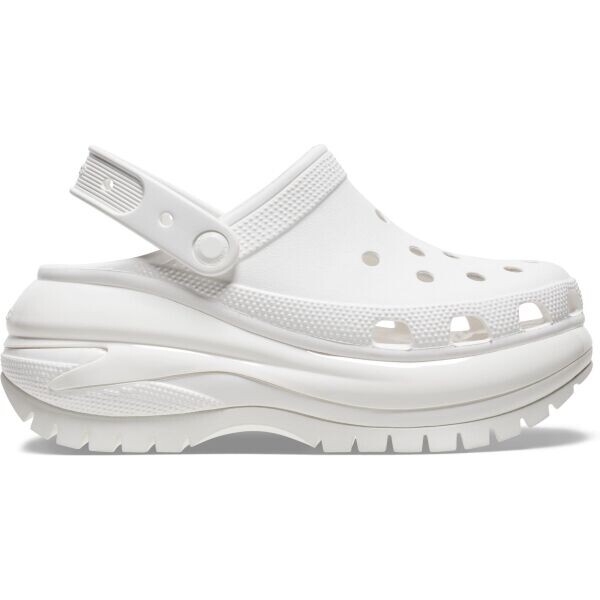 Crocs CLASSIC MEGA CRUSH CLOG Unisex nazouváky, bílá, velikost 41/42