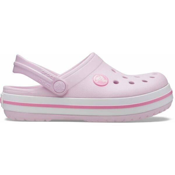 Crocs CROCBAND T Dětské pantofle, růžová, velikost 20/21