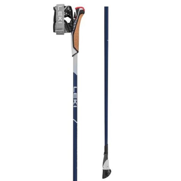 Leki SMART PACER LITE Nordic walking hole, tmavě modrá, velikost