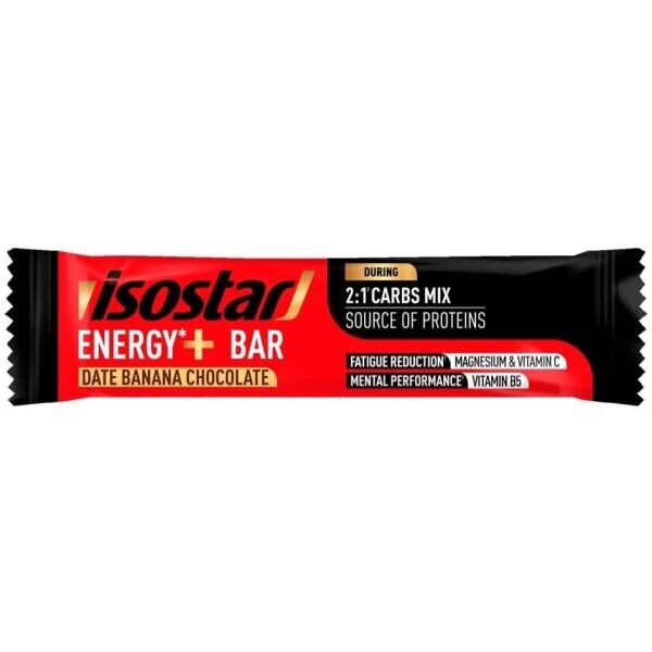 Isostar ENERGY+ BAR DATE 32 G BANÁN + ČOKOLÁDA Energy tyčinka, , velikost 32 G