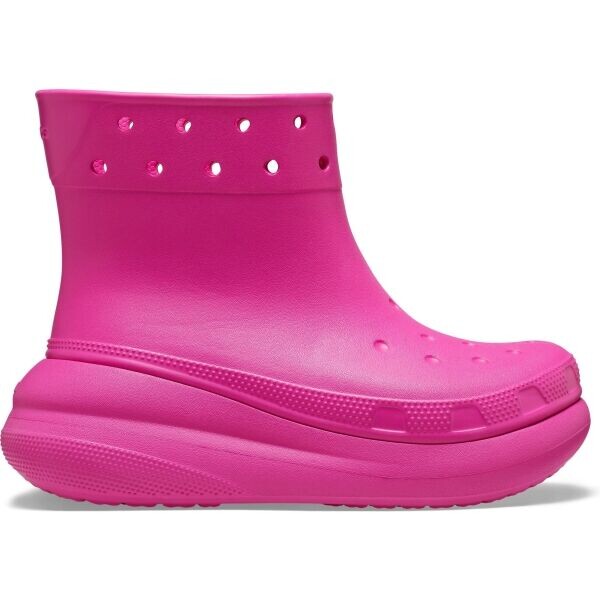 Crocs CLASSIC CRUSH RAIN BOOT Unisex holínky, růžová, velikost 41/42