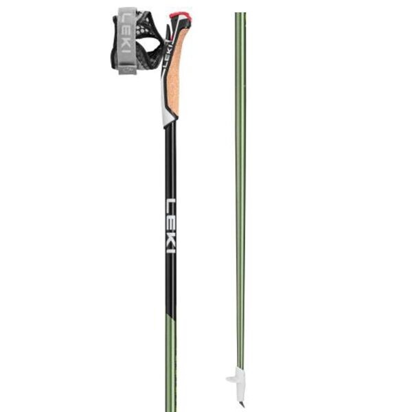 Leki FLASH CARBON Nordic walking hole, zelená, velikost