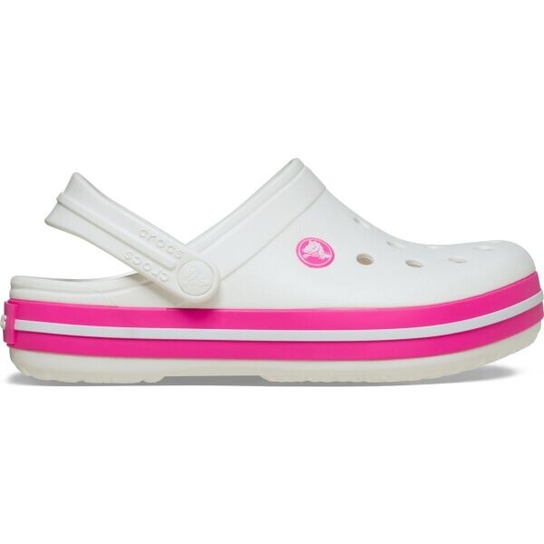 Crocs CROCBAND T Dětské pantofle, bílá, velikost 20/21