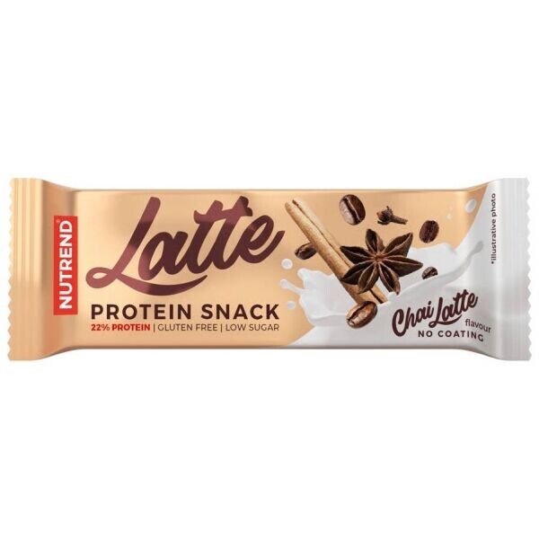 Nutrend LATTE PROTEIN SNACK 40 G CHAI LATTE Proteinová tyčinka, , velikost 40 G