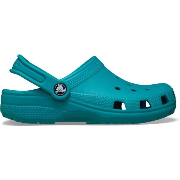 Crocs CLASSIC CLOG K Dětské pantofle, modrá, velikost 32/33