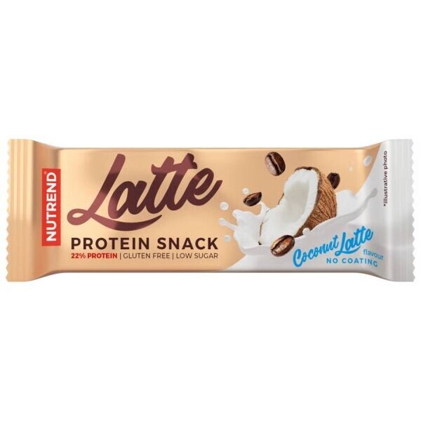Nutrend LATTE PROTEIN SNACK 40 G KOKOSOVÉ LATTE Proteinová tyčinka, , velikost 40 G