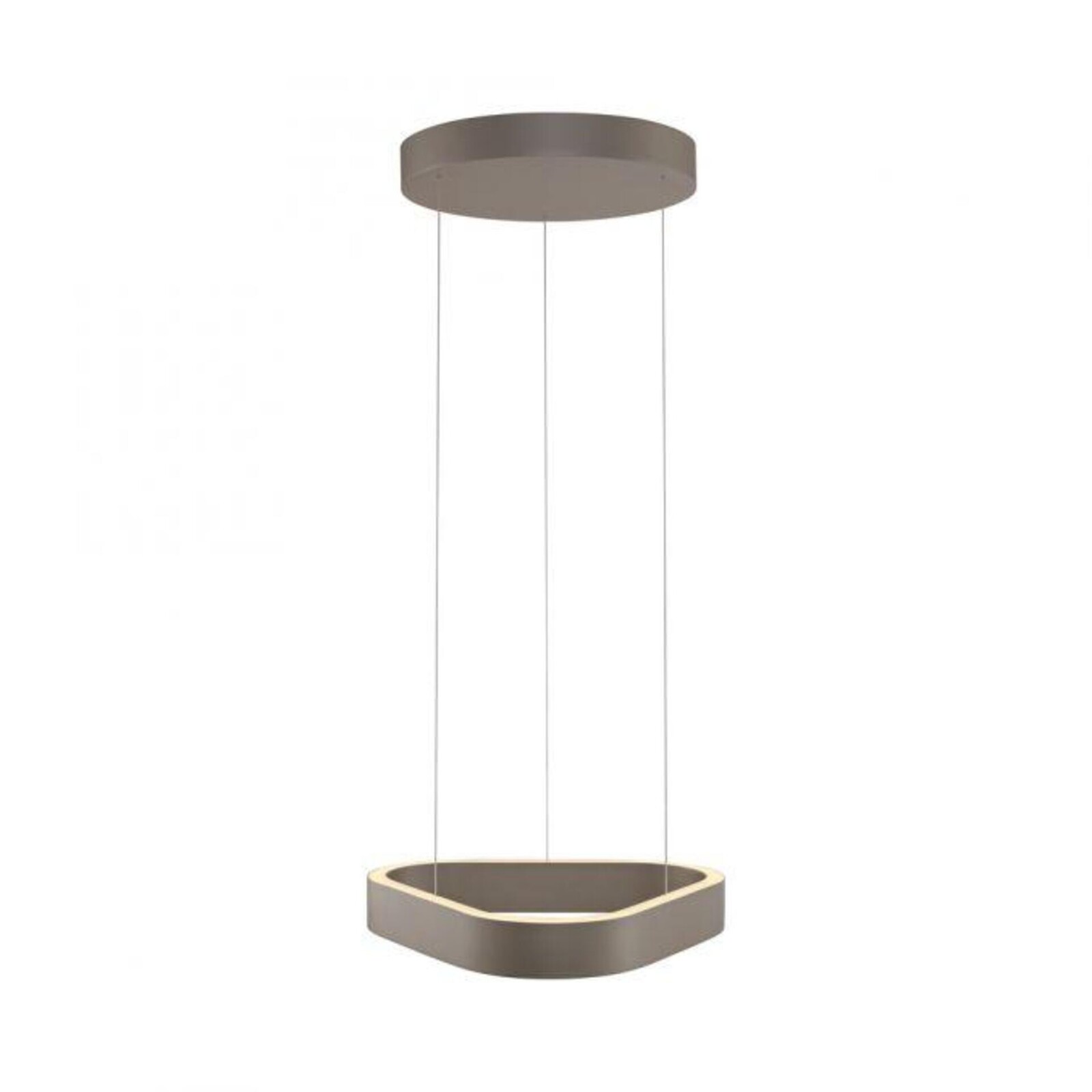 PAUL NEUHAUS LED závěsné svítidlo Q-STRETTO, bronz ZigBee 2200-5000K