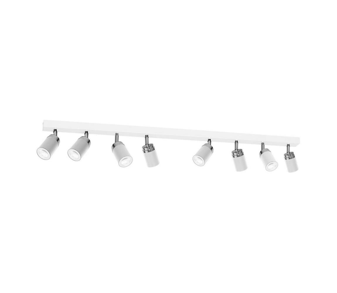 Bodové svítidlo RENO 8xGU10/8W/230V bílá/chrom 5141