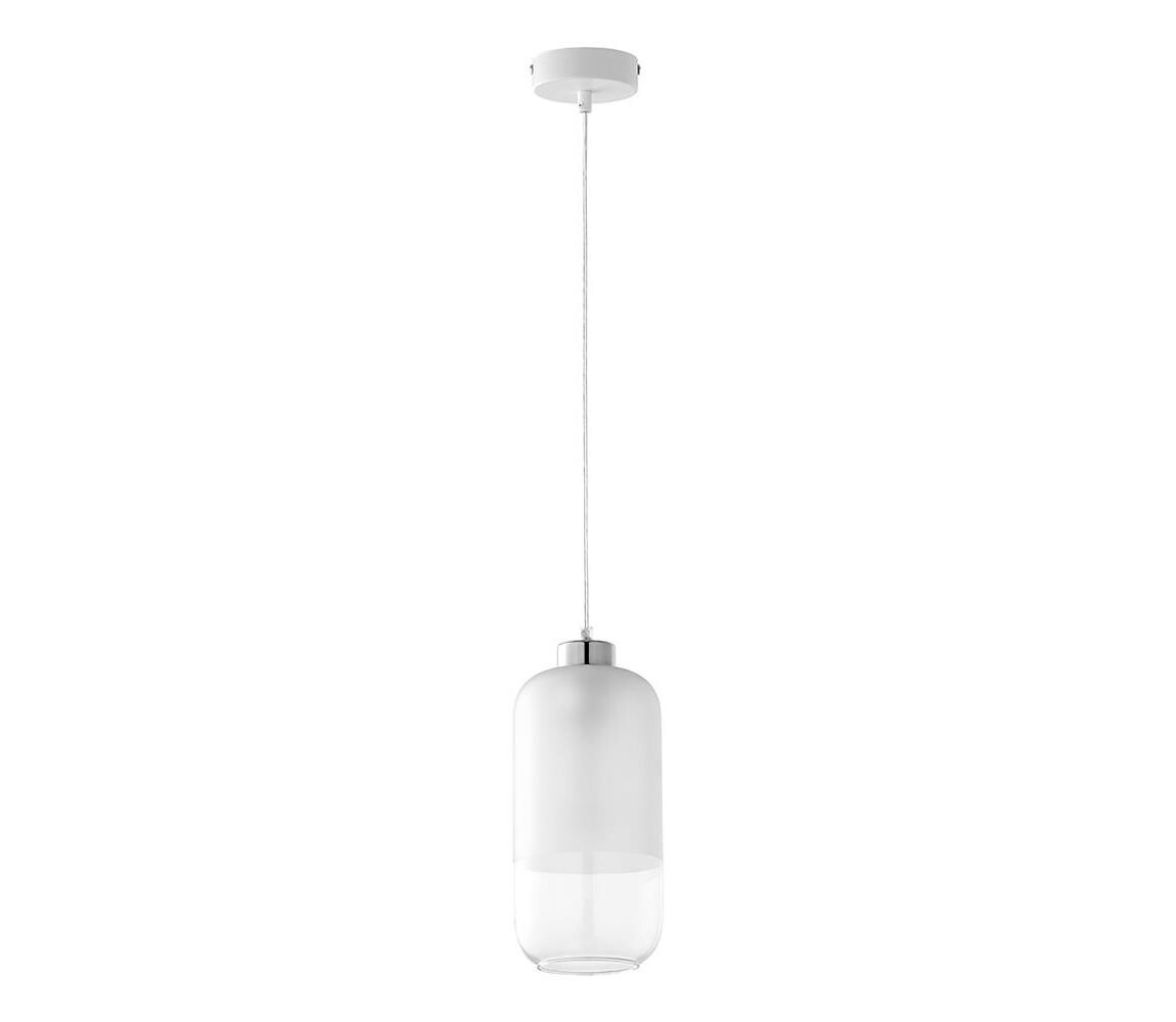 Lustr na lanku MARCO 1xE27/60W/230V bílá 3356