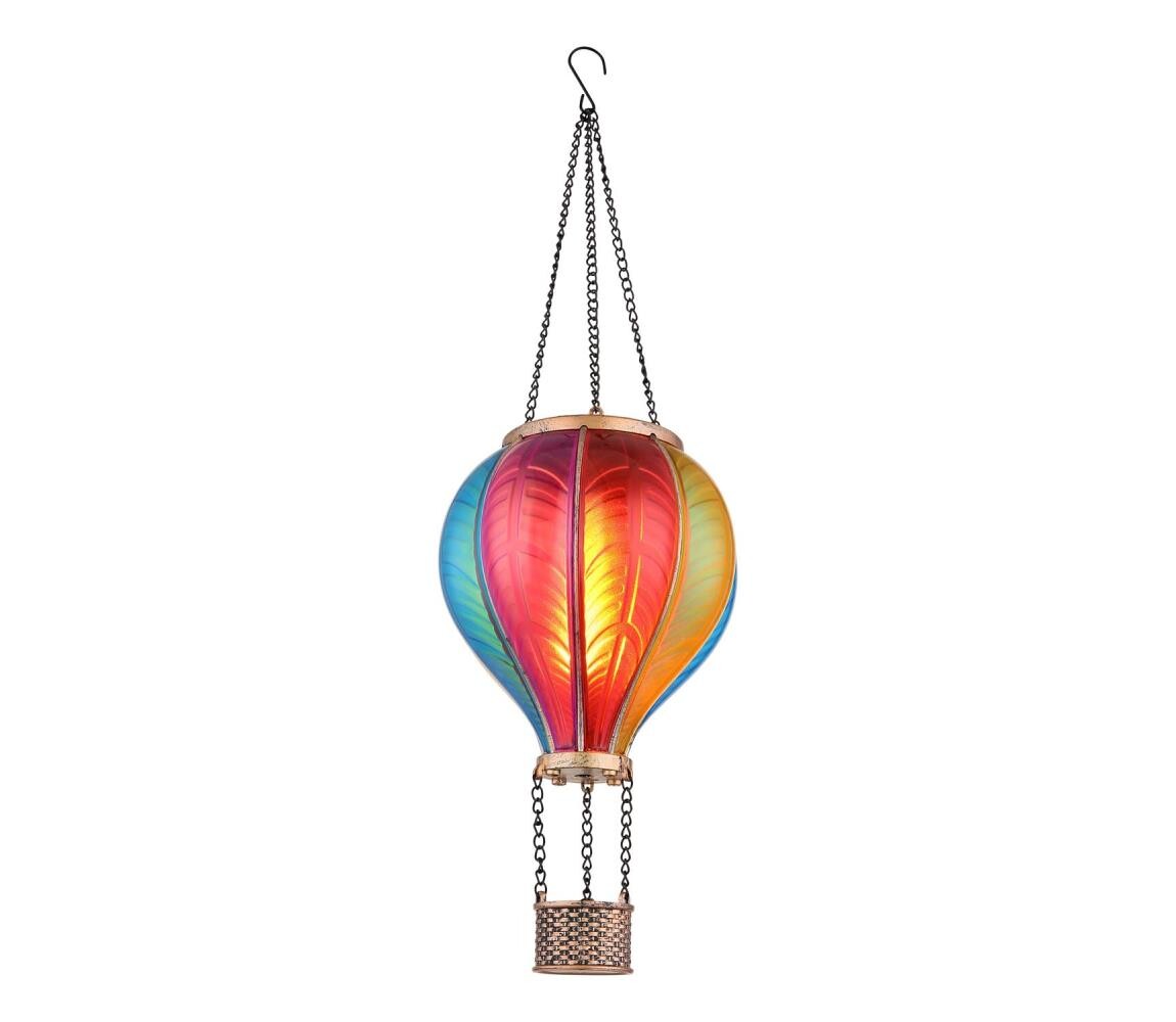 Globo 36136B - LED Závěsná solární dekorace 20xLED/0,5W/3V IP44 létající balón 36136B