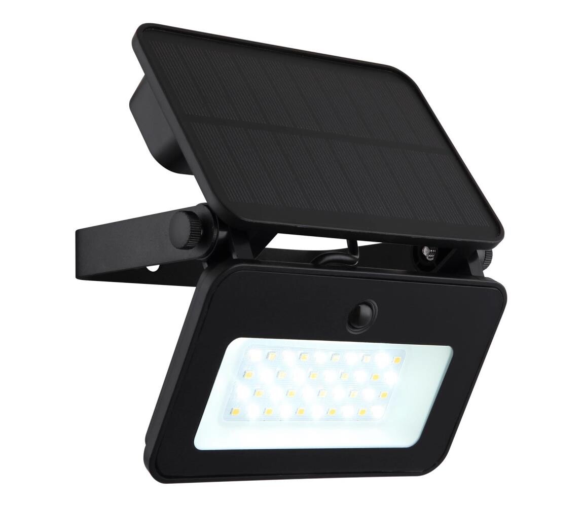 Globo 36504 - LED Stmívatelné solární sv se senzorem 8W/5V 3000/4000/6500K IP65 36504