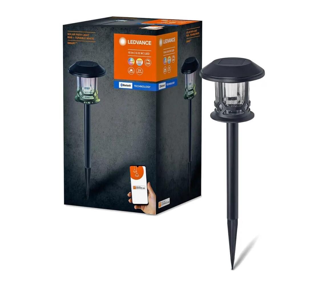 Ledvance - LED RGBW Stmívatelná solární lampa SMART+ SOLAR LED/0,12W/3,2V IP44 4058075763869