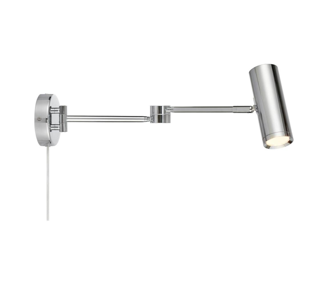 Markslöjd 109182 - LED Stmívatelná nástěnná lampička ARLO LED/4,9W/230V chrom 109182