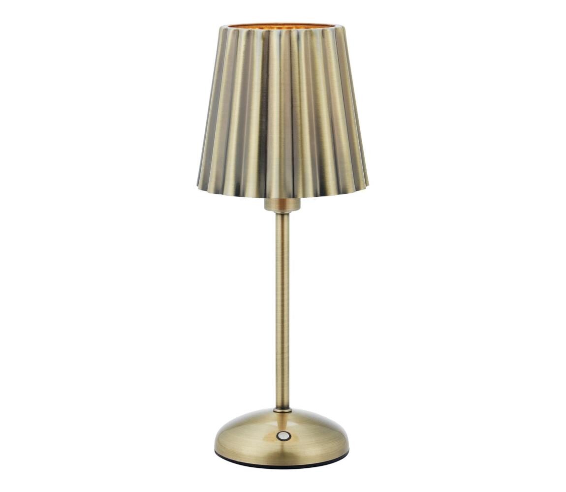 Markslöjd 109127 - LED Stm. nabíjecí stolní lampa CELIA 1xE14/2W/2000 mAh mosaz 109127