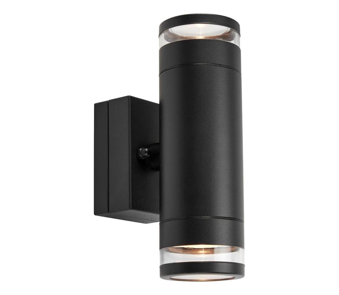 Markslöjd 109104 - LED Stm. venk. nást. svítidlo LUNO 2xLED/4,9W/230V IP65 černá 109104