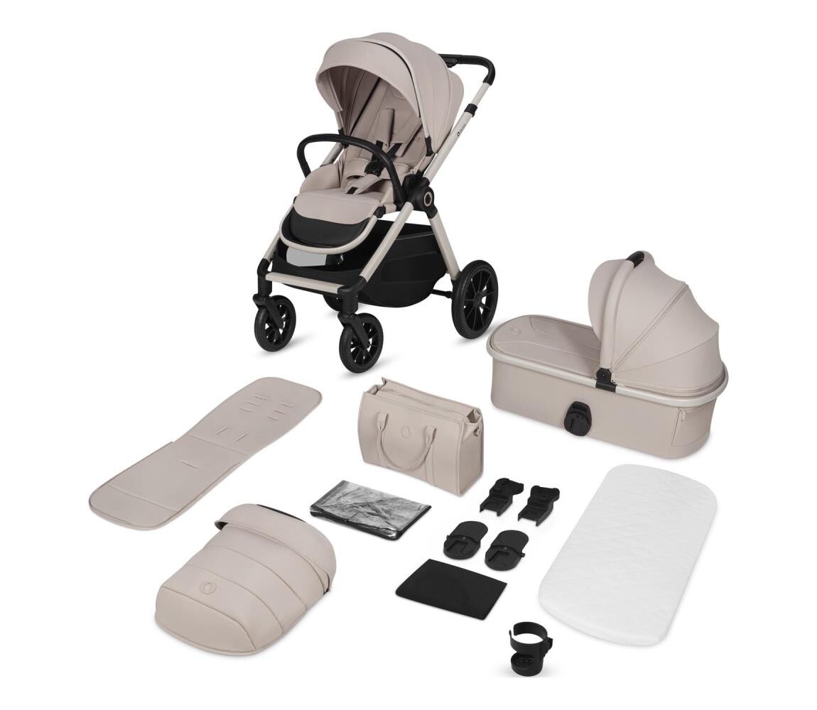 Lionelo - Kombinovaný kočárek 2v1 LAYLA Beige Sand 5903771726672