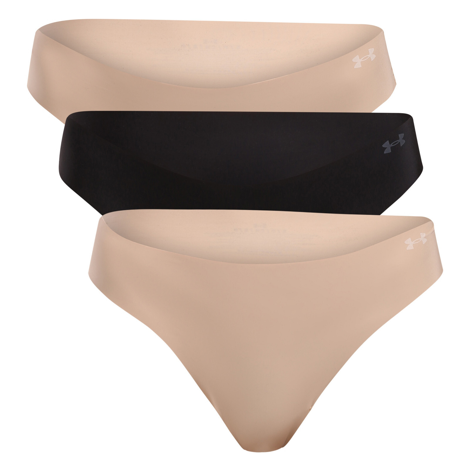 3PACK dámská tanga Under Armour vícebarevná (1383893 011) L