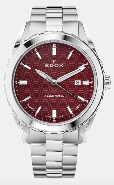 EDOX Grand Ocean Date - Gents 53102-3M-ROUIN