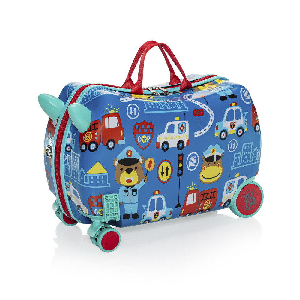 Zopa Dětský kufřík na kolečkách Pack&Ride Traffic
