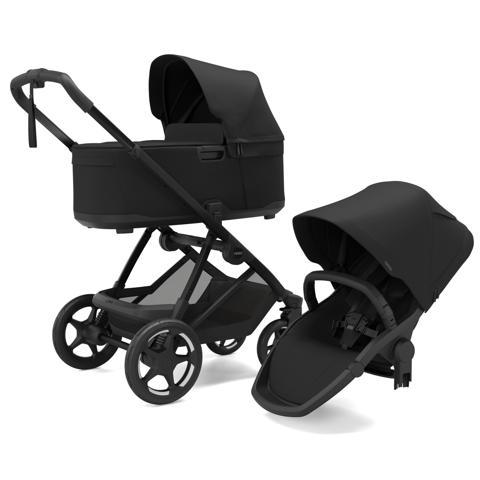 Thule kočárek Charm 2v1 Black