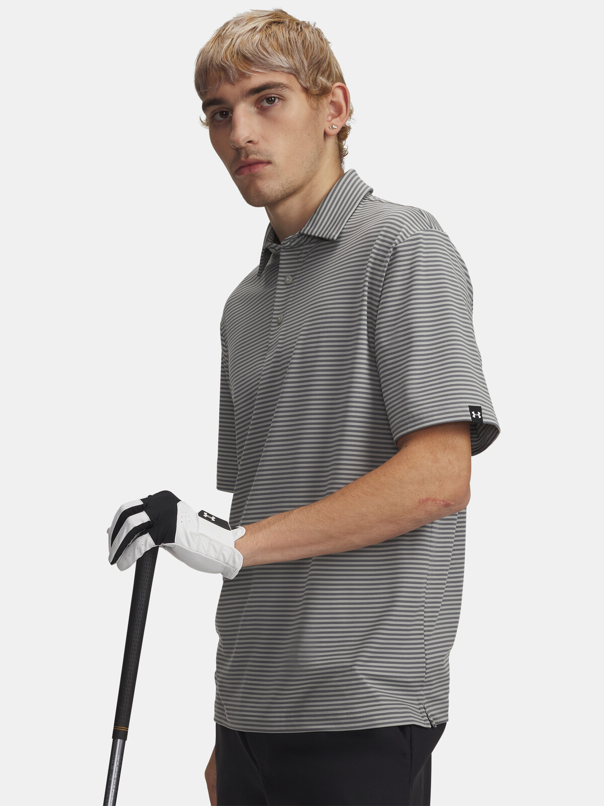 Pánské triko Under Armour UA Plyoff 3.0 Stripe Polo