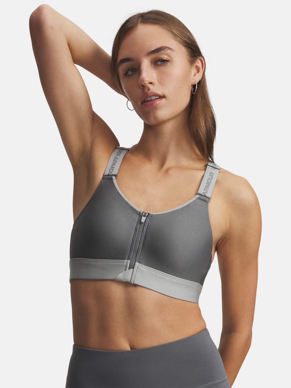 Dámská sportovní podprsenka Under Armour UA Infinity High Zip 2.0