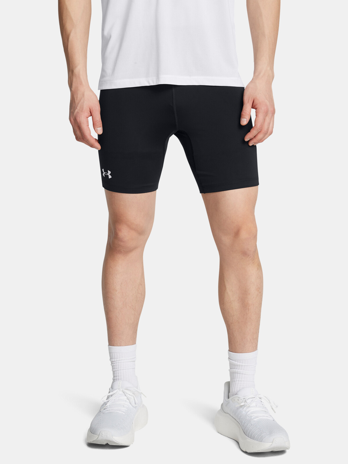 Pánské Under Armour UA Launch Half Tights Legíny