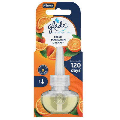 Glade náhradní náplň do elektrického osvěžovače vzduchu Fresh Mandarin Dream 20 ml