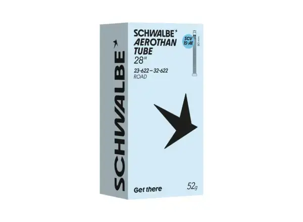 Schwalbe Tube AEROTHAN 23-32/622 SCV15-AE, TPU, 80mm