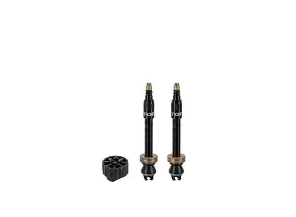 Topeak sada ventilků TURBOFLOW VALVE KIT 45mm