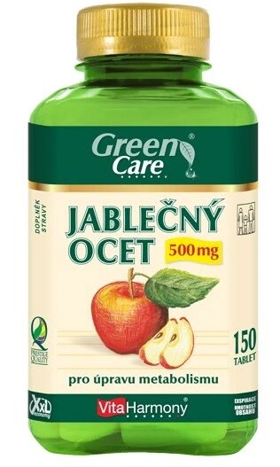 VitaHarmony Jablečný ocet 500 mg 150 tablet