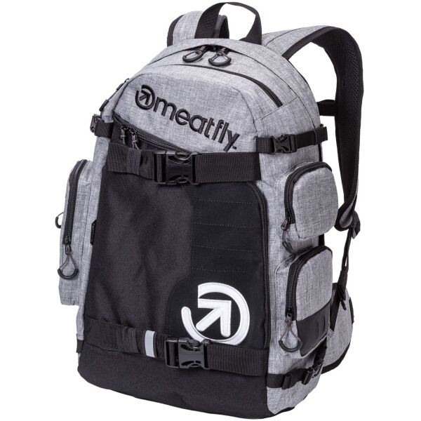 Batoh Meatfly Wanderer - Šedá - 28L