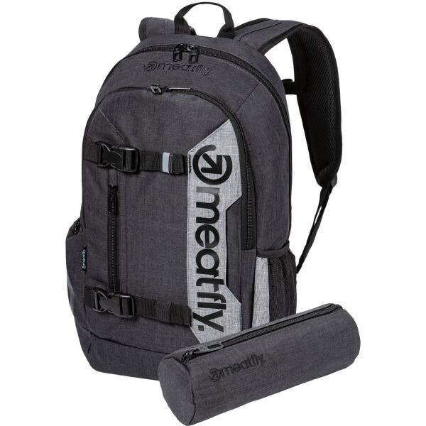 Batoh Meatfly Basejumper - Šedá - 22L