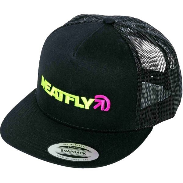 Kšiltovka Meatfly Percy Trucker Snapback - Černá - Univerzální