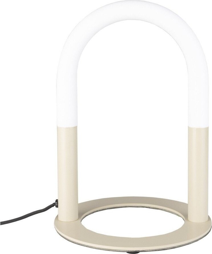 Béžová kovová LED stmívatelná stolní lampa (výška 36 cm) Arch – Zuiver