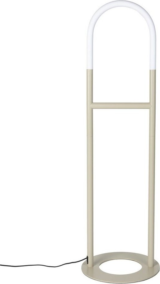 Béžová LED stmívatelná stojací lampa (výška 135 cm) Arch – Zuiver