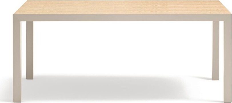 Jídelní stůl s deskou z dubového dřeva 75x180 cm Alma – Teulat