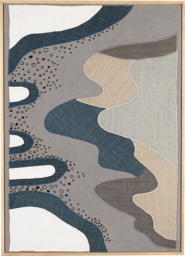 Obraz s rámem 75x104 cm Coastal – Zuiver
