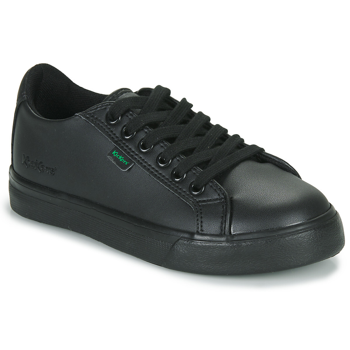 Kickers  TOVNI LACER VEGAN  Černá