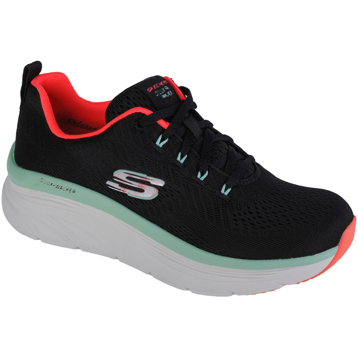 Skechers  D apos;Lux Walker - Fresh Finesse  Černá