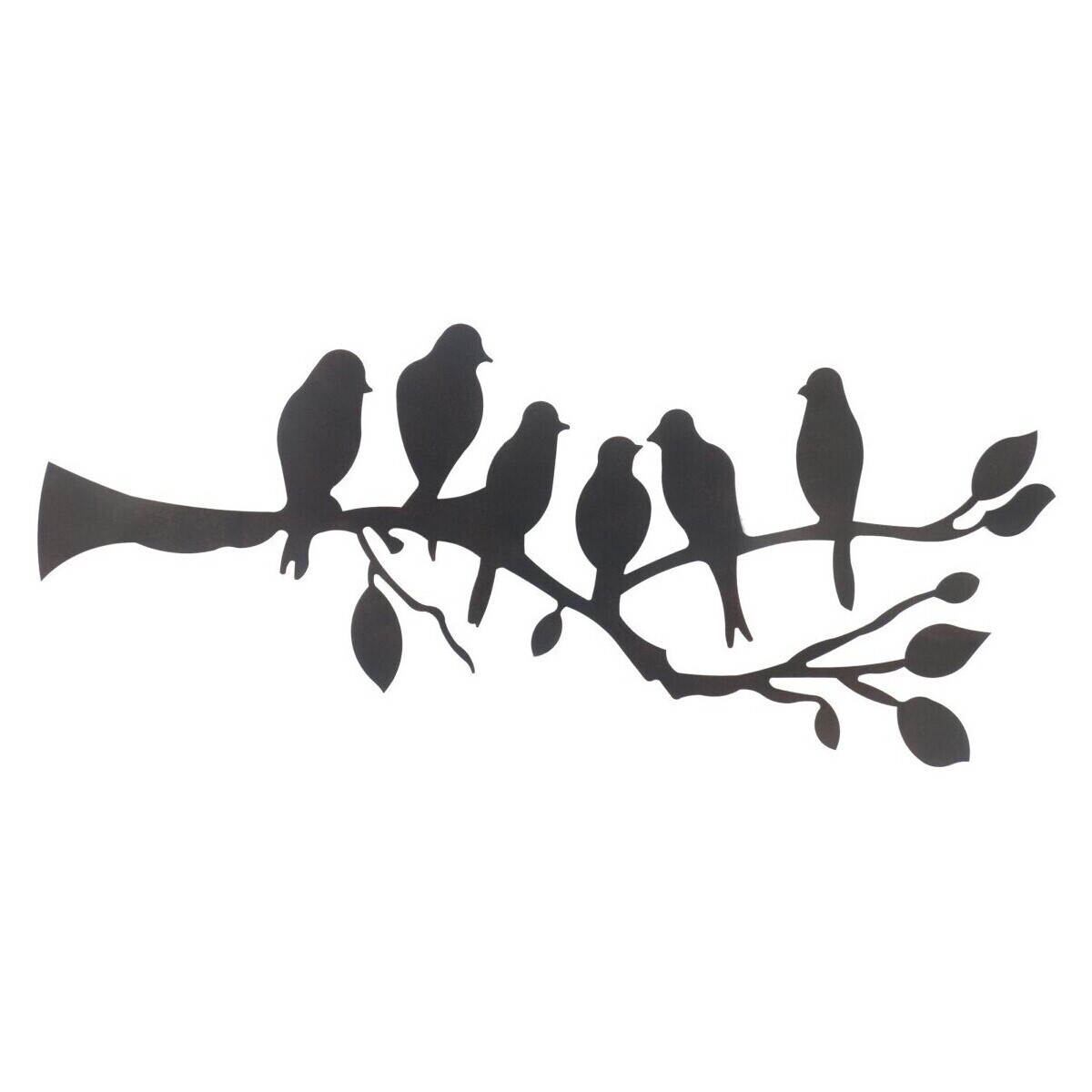 Signes Grimalt  Větev Stromu Stěna Ornament W/Birds  Hnědá