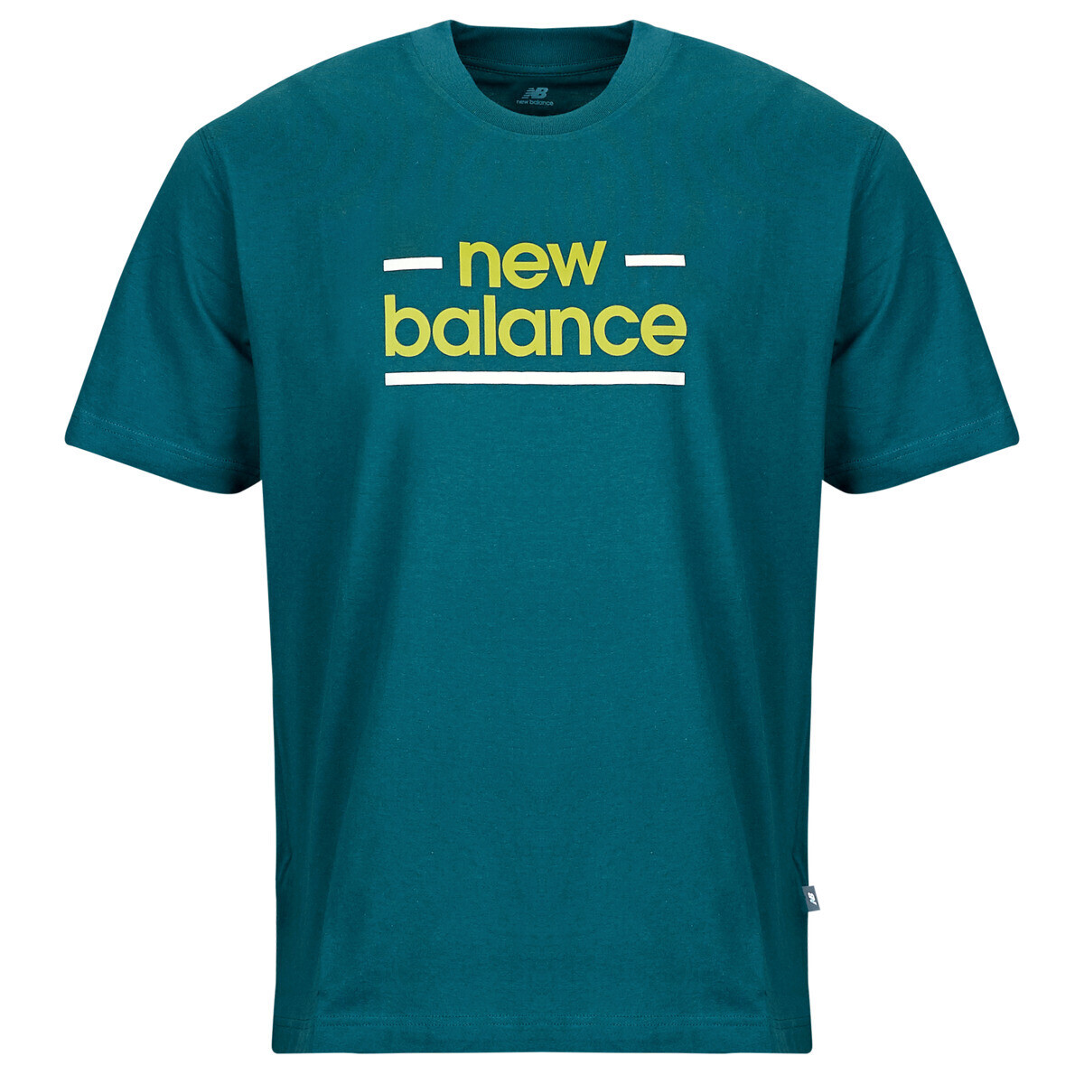 New Balance  LINEAR LINES T-SHIRT  Zelená